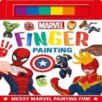 Marvel Entertainment International Ltd Marvel: Finger Painting Paperback Book