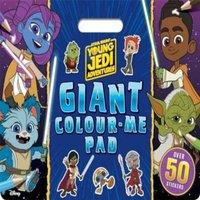 Walt Disney Star Wars Young Jedi Adventures: Giant Colour Me Pad Paperback Book