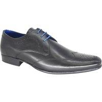 Thomas Crick Men's Leather Lace Up Formal Shoes in Black | Size: 7