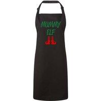 60 SECOND MAKEOVER Women's Mummy Elf Apron in Black