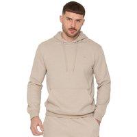 Enzo Men's Regular Fit Pullover Hoodie in Beige | Size: Small