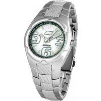 Chronotech Men's CC7039M-09M 39mm Quartz Watch in Silver