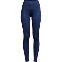 Lands' End Women's Plus Lightweight Silk Interlock Long Johns in Navy | Size: 24-26