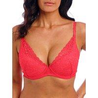 Wacoal Women's Raffine Plunge Bra in Red | Size: 38C