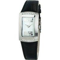 Chronotech Women's CT7017L-03S 25mm Quartz Watch in Black