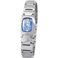 Time Force Women's TF4789-06M 20mm Quartz Watch in Silver