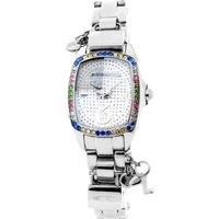Chronotech Women's CT7009LS-08M 28mm Quartz Watch in Silver