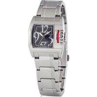 Chronotech Women's CC7042B-02M 33mm Quartz Watch in Silver