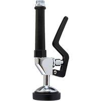 Living and Home Pre-Rinse Spray Valve Replacement Head with Handle Grip Assembly in Silver