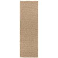 THE RUGS Flatwoven Indoor Outdoor Runner Nature Sisal Look Durable Floor Rug in Beige | Size: 80 cm x 250 cm
