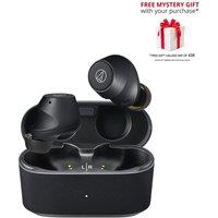 Audio Technica ATH-CKS30TW+ Wireless Earbuds in Black