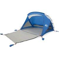 Berkfield Home Beach Tent 2-Person Azure Blue Waterproof