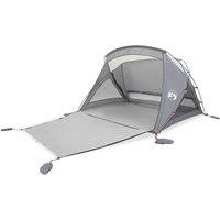 Berkfield Home Beach Tent 2-Person Grey Waterproof