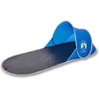 Berkfield Home Beach Tent Azure Blue Pop-up Waterproof