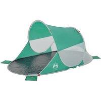Berkfield Home Beach Tent Sea Green Pop-up Waterproof