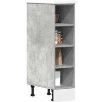 Berkfield Home Bottom Cabinet Concrete Grey 20x44, 5x81, 5 cm Engineered Wood