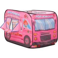 Berkfield Home Children Play Tent Pink 70x112x70 cm | Size: 70 x 112 x 70 cm