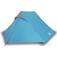 Berkfield Home Camping Tent 2-Person Blue Waterproof