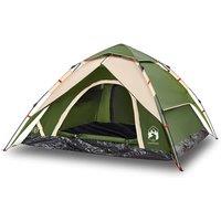 Berkfield Home Camping Tent Dome 5-Person Green Quick Release