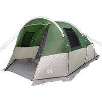 Berkfield Home Camping Tent Tunnel 4-Person Green Waterproof