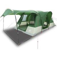 Berkfield Home Camping Tent Tunnel 5-Person Green Waterproof