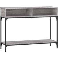 Berkfield Home Console Table Grey Sonoma 100x30.5x75 cm Engineered Wood