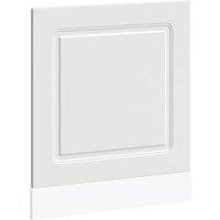 Berkfield Home Dishwasher Panel Kalmar White 60x1.5x67 cm Engineered Wood in White | Size: 60x1.5x67 cm