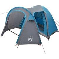 Berkfield Home Dome Tent with Roof with Storage with Air Vent Blue 384 x 254 x 170 cm