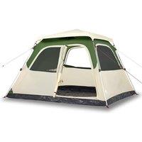 Berkfield Home Family Tent Dome 6-Person Green Quick Release