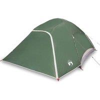 Berkfield Home Family Tent Dome 6-Person Green Waterproof