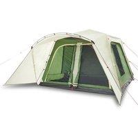 Berkfield Home Family Tent with Porch 9-Person Green Quick Release