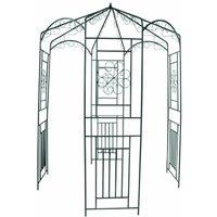 Berkfield Home Garden Arch 250 cm Dark Green