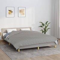 Berkfield Home Weighted Blanket Grey 200x230 cm 13 kg Fabric