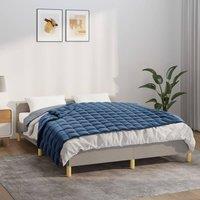 Berkfield Home Weighted Blanket Blue 120x180 cm 5 kg Fabric