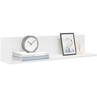 Berkfield Home Wall Shelves 2 pcs White 75x16.5x16.5 cm Engineered Wood