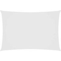 Berkfield Home Sunshade Sail Oxford Fabric Rectangular 2.5x4.5 m White