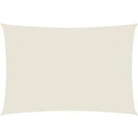 Berkfield Home Sunshade Sail Oxford Fabric Rectangular 2.5x4.5 m Cream