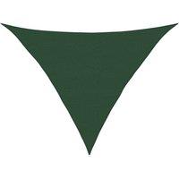 Berkfield Home Sunshade Sail 160 g/m Dark Green 5x5x6 m HDPE