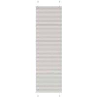 Berkfield Home Pleated Blind Light Grey 60x200 cm Fabric Width 59.4 cm Polyester