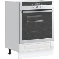 Berkfield Home Oven Cabinet Porto High Gloss White Engineered Wood