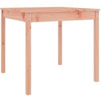 Berkfield Home Garden Table 82.5x82.5x76 cm Solid Wood Douglas in Light Brown