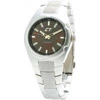 Chronotech CC7039M-08M 39mm Quartz Watch in Silver