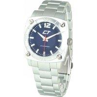 Chronotech CC7079M-03M 38mm Quartz Watch in Silver