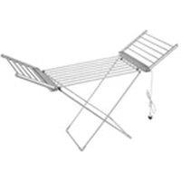 Havendro Electric Heated Folding Clothes Dryer - Energy-Efficient Airer in Silver