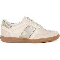 Caprice Women's 'Map' Trainers in Cream | Size: 4.5