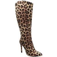 Ravel Women's Leopard-Print 'Gibson' Knee-High Boots | Size: 5