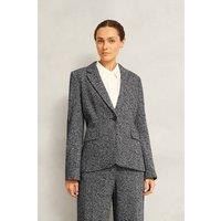 Hobbs London Women's Marlyn Jacket in Charcoal | Size: 12
