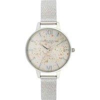 Olivia Burton Women's OB16GD14 34mm Quartz Watch in Silver