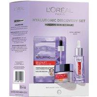 L'Oral Paris Women's Hyaluronic Discovery Skincare Gift Set