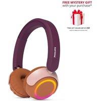 Philips TAK4200 Kids' Wireless On-ear Bluetooth Headphones in Magenta